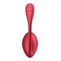 jajko wibrujące satisfyer shiny petal czerwone z aplikacją