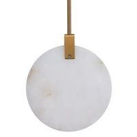 Wisząca lampa koło Marble ST-8950-30 Step LED 24W 3500K marmur złota
