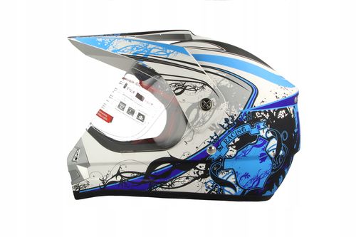 KASK MOTO CROSS ENDURO VCAN V340 Rozmiar: M na Arena.pl