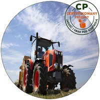 Opłatek na tort Traktor - Ciągnik