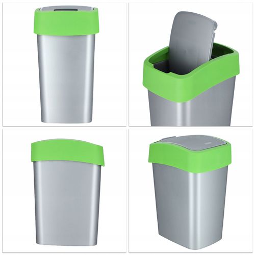 Curver Kosz Na Śmieci Pojemnik Biuro 50L Zielony na Arena.pl