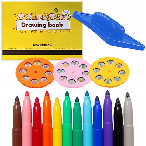 Projektor do Rysowania dla Dzieci Rzutnik do Nauki Tablica ze Stołem Mazaki na Arena.pl