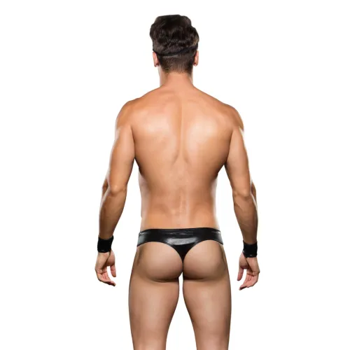 envy zestaw motocyklisty 3-częściowy m/l czarny z zamkiem na Arena.pl