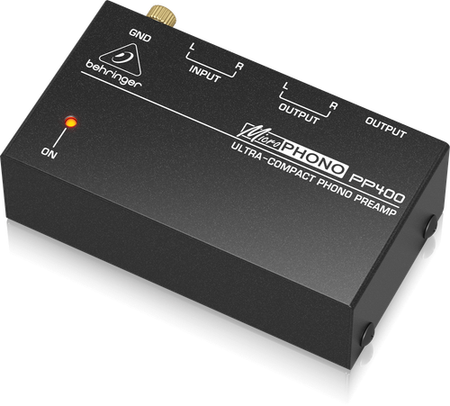 Behringer PP400 Microphono Preamp Przedwzmacniacz Gramofonowy RIAA na Arena.pl
