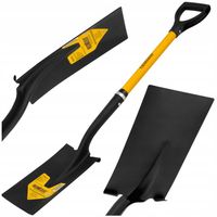 Szpadel Ostry Stalowy Mocny Do Kopania Trzon Spiczasty 105cm Łopata