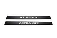 Listwa progowa OPEL ASTRA MK5/H/III Stal nierdzewna 304 carbon 2szt