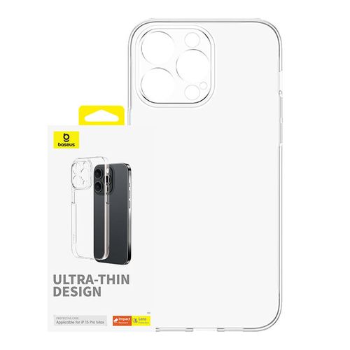 Etui na telefon iPhone15 ProMax Baseus OS-Lucent Series (Przezroczysty) na Arena.pl