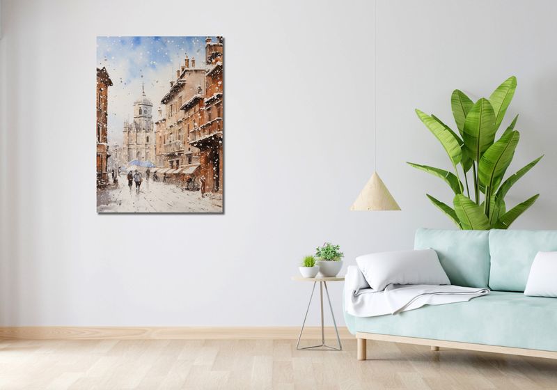 Obraz 70x100cm Urok Starych Miast zdjęcie 2