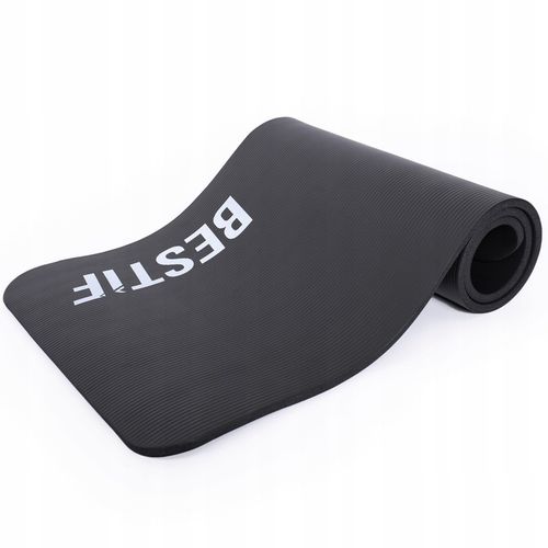 MATA DO ĆWICZEŃ FITNESS NBR JOGI GRUBA KARIMATA GIMNASTYCZNA180 cm x 60 cm na Arena.pl