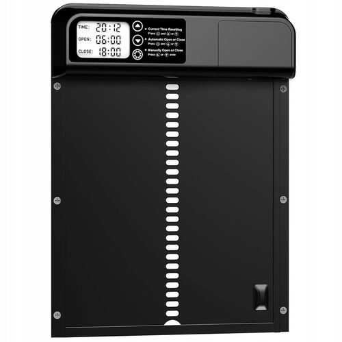 AUTOMATYCZNE DRZWI DO KURNIKA OTWIERANIE Z TIMEREM PROGRAMATOR CZUJNIK na Arena.pl