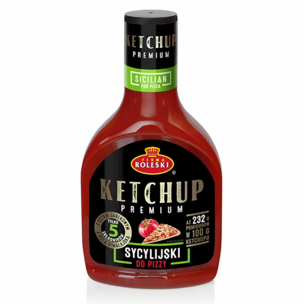 Ketchup Premium Sycylijski do Pizzy 465g zdjęcie 1