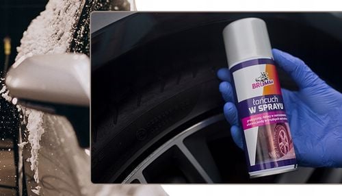 ŁAŃCUCH W SPRAYU BRUMM NA ŚNIEG ZIMA 200 ml na Arena.pl