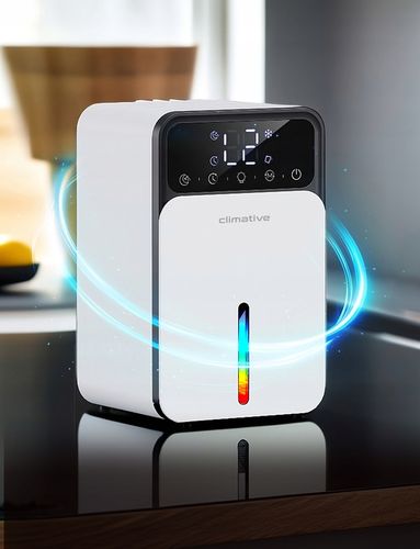 Cichy osuszacz LUXE 1200ml UV + LED wydajny pochłaniacz wilgoci do domu na Arena.pl