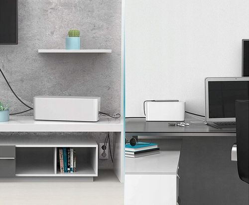 POJEMNIK ORGANIZER NA KABLE PUDEŁKO LISTWY KABLI na Arena.pl