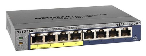 Switch Unmanaged Plus 8Xge (4Xpoe) - Gs108Pe na Arena.pl