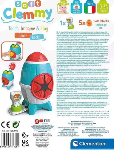 Rakieta sensoryczna Clemmy Clementoni 6m+ na Arena.pl