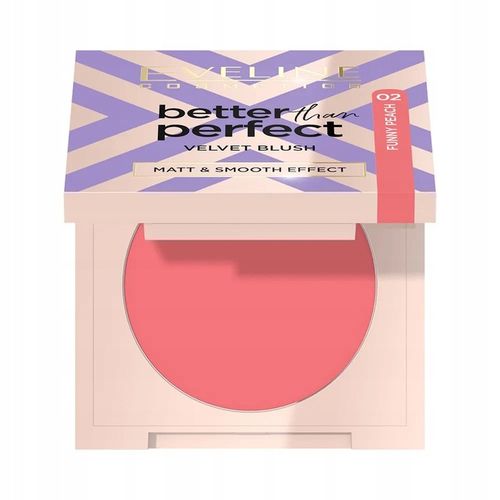Eveline Cosmetics Better than perfect róż do policzków prasowany No 02 na Arena.pl