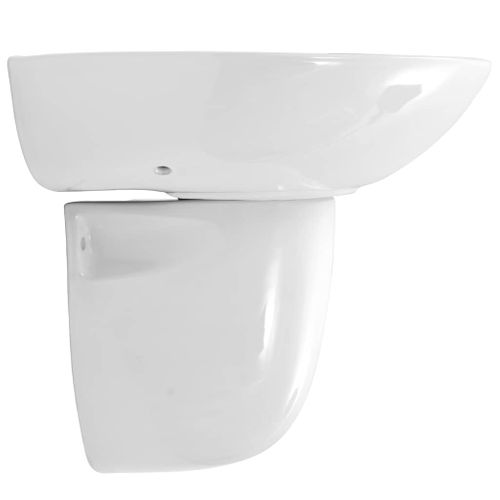 Umywalka ścienna ceramiczna biała 520x450x190mm na Arena.pl