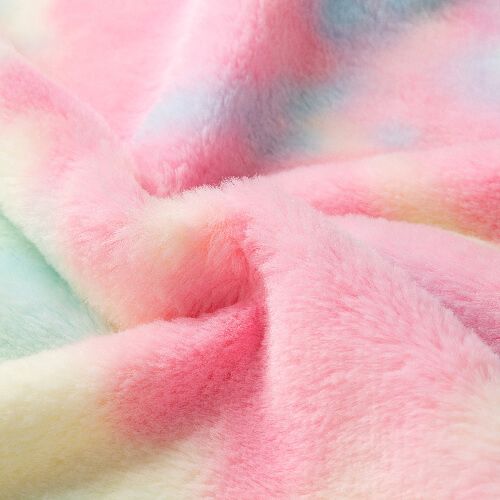 Kolorowa poszewka na poduszkę 45 x 45 cm z polaru i mikrofibry do sublimacji na Arena.pl