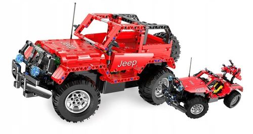 Klocki technic auto Jeep zdalnie sterowane na Arena.pl