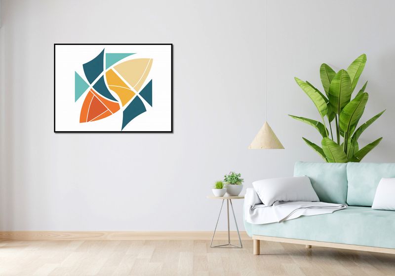 Plakat 100x75cm Geometria Wiatru zdjęcie 4