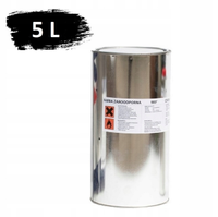 Farba 5L Kominkowa Lakier Żaroodporna do Kominków Czarna Trwała 900c