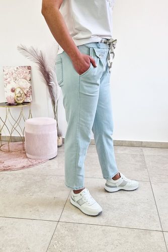 Livans Spodnie Damskie Jeansowe na Gumce UNI na Arena.pl