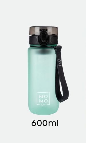 Butelka 600 ml na wodę MOMO WAY szczelny bidon z miarką BPA free tritan V1 na Arena.pl