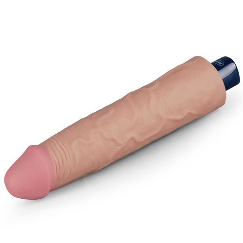 9.5" real softee rechargeable tpe vibrating dildo(flesh) na Arena.pl