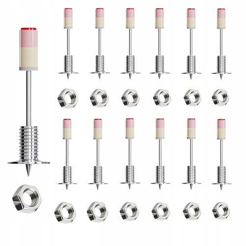 100x Gwoździe do pistoletu do betonu metalu drewna gwoździarki Gwint na Arena.pl