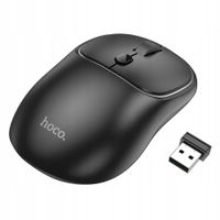 2 x HOCO mysz komputerowa bezprzewodowa 2,4G 1600 dpi GM25 czarna