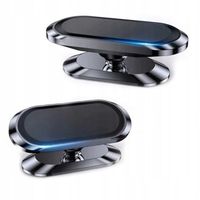 UCHWYT SAMOCHODOWY MAGNETYCZNY NA TELEFON DESKĘ KOKPIT MOCNY + 2 BLASZKI