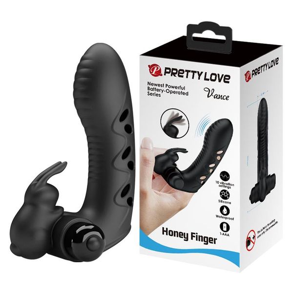 PRETTY LOVE -Vance, HONEY FINGER, 10 vibration functions zdjęcie 1