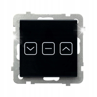 Łącznik roletowy dotykowy WiFi Tuya Ospel Sonata Touch szkło ŁPDT-7RS/M/32