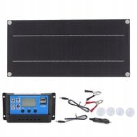 PANEL SOLARNY BATERIA SŁONECZNA 60W REGULATOR