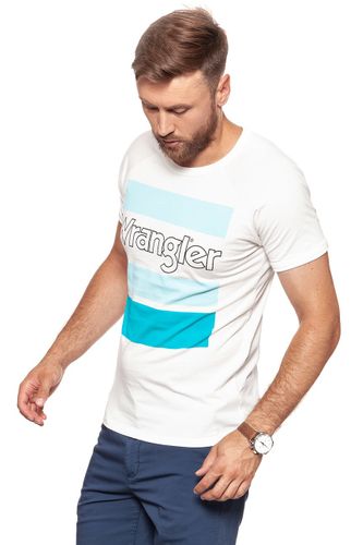 WRANGLER RAGLAN TEE OFFWHITE W7C18FK02 $ L na Arena.pl