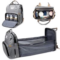 PLECAK MAMY TORBA ORGANIZER PRZEWIJAK ŁÓŻECZKO ŁÓŻKO TURYSTYCZNE 5w1