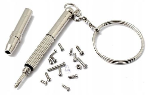 ZESTAW ŚRUBEK ŚRUBKI NAKRĘTEK 1000 SZT DO NAPRAWY OKULARÓW M1.4 M1.6 STAL na Arena.pl