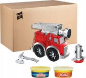 PLAY-DOH CIASTOLINA STRAŻ Fire Engine POŻARNA F0649 2 POJEMNIKI MASY