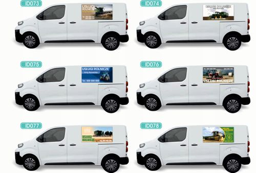 Reklama Naklejka na samochód RÓŻNE WZORY do wyboru UBEZPIECZENIA na Arena.pl