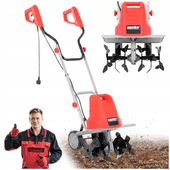 GLEBOGRYZARKA KULTYWATOR ELEKTRYCZNA DO ZIEMI HECHT 715 745 6x4 MOC 1500W
