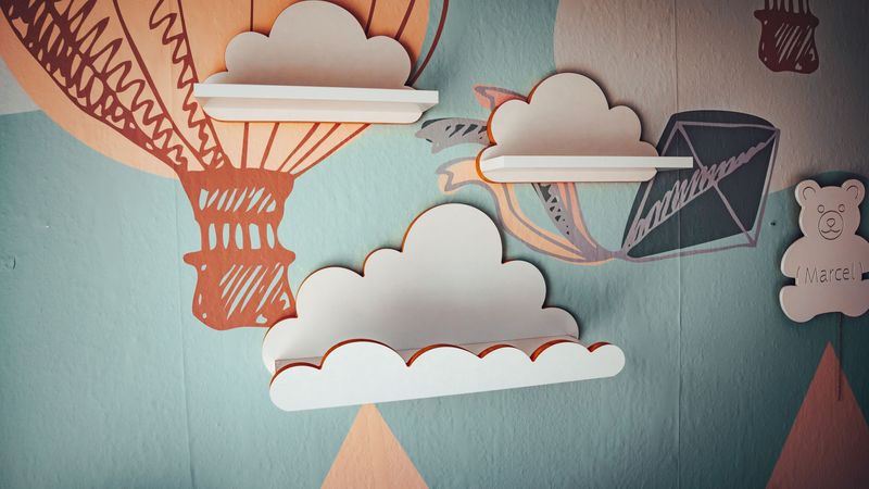 Półka Chmurka zestaw 3 szt. wersja Minorka - Elegance zdjęcie 3