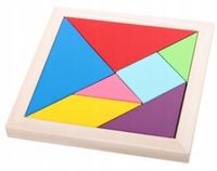 układanka drewniana tangram 7270