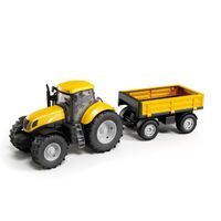 ZESTAW ZABAWKA TRAKTOR  Z PRZYCZEPĄ