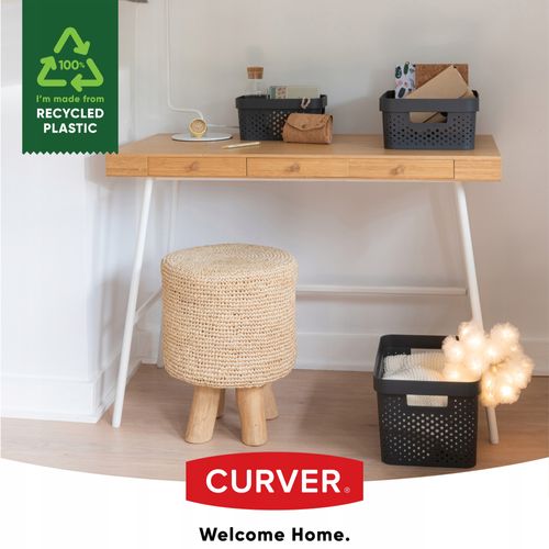 Curver Pojemnik Pudełko Ażurowe Eko 11 L Szary na Arena.pl