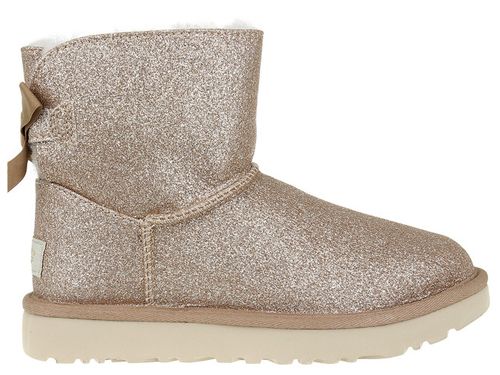 Buty UGG Mini Bailey Bow Sparkle 1100053-GOLD - 37 na Arena.pl