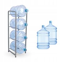 Stojak na 4 butle z wodą ViO MR-4 - Metalowy, Składany - Organizer do butle