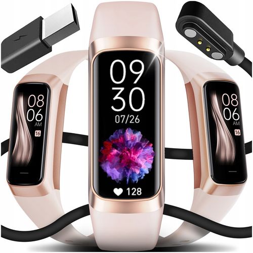 SMARTWATCH DAMSKI SMARTBAND AMOLED POLSKIE MENU OPASKA DAMSKA SUPER JAKOŚĆ na Arena.pl