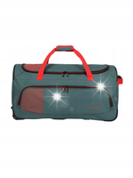 Torba podróżna na kółkach Travelite Basics M 89L Green/Orange