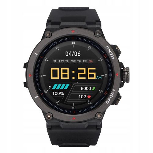 Smartwatch GARETT GRS Pro Czarny na Arena.pl